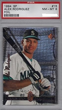 Amazoncom 1994 Sp 15 Alex Rodriguez Seattle Mariners Rookie Card