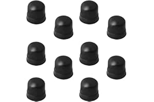 JIAYOUY Liyafy Black Trombone Slide Rubber End Tip Bumper for Brass Instrument Parts 10Pcs