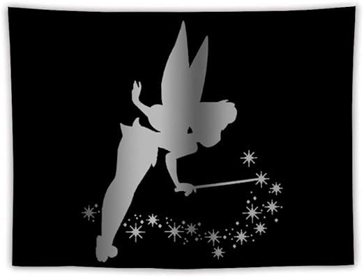 Amazon Co Jp ティンカー ベルおしゃれ インテリア 部屋 個性ギフト 壁飾り ファブリック装飾用品 モダンなアート タペストリー多機能ファブリック装飾用品おしゃれ リビングルーム ベッドルーム 部屋 ホーム キッチン