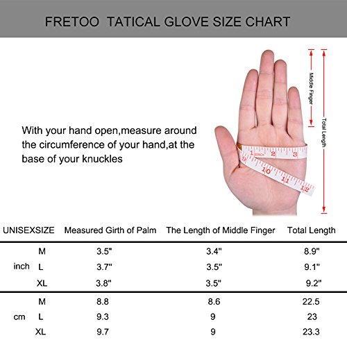 Vbiger Touchscreen Handschuhe Outdoor Handschuhe für Damen, Schwarz-2, S