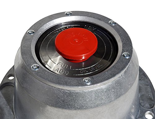 Road King Truck Parts STEMCO 343-4195 Replacement 6 Hole Aluminum HUB Cap with Side Pipe Plug and Gasket - Thumbnail 2
