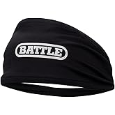 Battle Lightweight Mesh Football Skull Wrap | Keeps sweat and hair out of your eyes, Moisture-wicking fabric stays dry, Maximum ventilation, Flat lock construction
