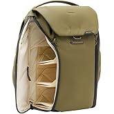 Peak Design Everyday Backpack V3 20L, Kelp, MagLatch Top, Dual Side Access, FlexFold Dividers, Fits 15" Laptop, For Camera Carry, Daily Commutes or Travel, Versatile Backpack for Men and Women