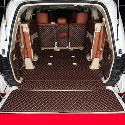 MAYAHA Custom Car Trunk Mats Full Cover TPE XPE NonSlip 3D Waterproof Boot Carpets for2007 2018 Year Toyota Land Cruiser 5/7/8/9 Seats