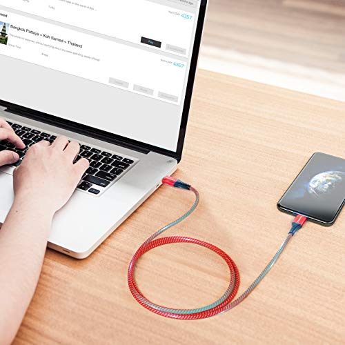 USB C to USB C Cable 60W, POWERADD【3Ft 2 Pack】Type C Fast Charging Cable, 480Mbps Transfer Charging Cord Compatible with iPad Pro 2020/2018 Pixel 2/3/3A/4 XL Samsung S20+/S20 MacBook air/pro 13\