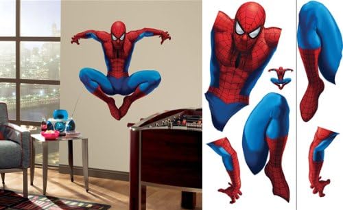 (27x40) Spiderman - Amazing Spiderman Peel and Stick Giant Wall Decals