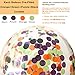 Woodland Party Decorations Balloons 40 Pack 12 Inch Brown Orange Fruit Green Latex Balloons with Confetti Balloon for Baby Shower Woodland Creatures Party Supplies Forest Party Favors