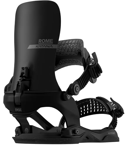 Amazon.com : Rome Katana AW Pro Men's Snowboard Bindings, Black