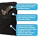 Absorbits Ballistics Gun Dry Bag, Firearm Storage Pouch with Bone Dri Technology, Black Nylon Pistol Carrying Case to Keep Moisture Out of Your Fire Arm, Tactical Utility Pouch for Men