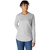 Carhartt Womens Force Relaxed Fit Midweight Long-Sleeve Pocket T-Shirt