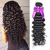10A Brazilian Deep Wave Virgin Hair 100% Brazilian Human Hair Weave 4 Bundles Cheap Brazilian Curly Virgin Hair Brazilian Deep Wave