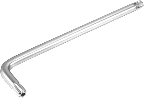 Amazon Uxcell L型レンチ セキュリティトルクスヘッド ロングアーム耐タンパトルクスレンチ T50 Diy 工具 ガーデン