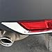 Vesul Chrome Rear Fog Light Lamp Cover Reflector Trim Compatible with Honda HR-V HRV Vezel 2016 2017 2018