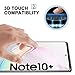 Comfort Valley [2 Pack] Galaxy Note 10+ Screen Protector Tempered Glass For Samsung Galaxy Note 10+(Black)…