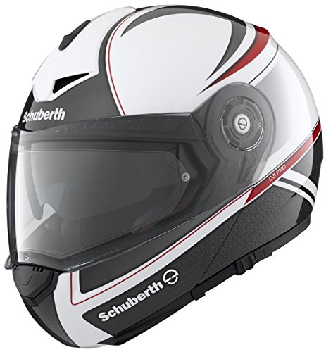 Schuberth C3 Pro Womens Modular Flip Up Helmet Classic Red