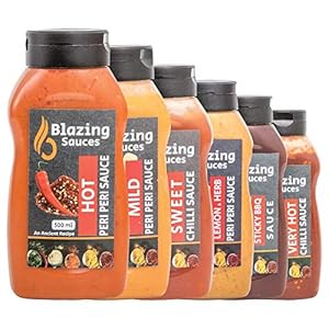 Blazing Blends Sauzen verpakking van (6 x 500ml)
