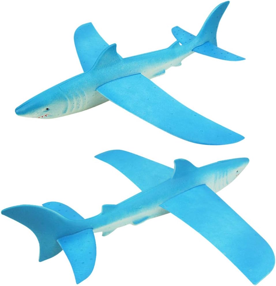 NUOBESTY Shark Glider Plane Throwing 