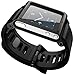 OCR Cool Alumium Watch Band Wrist Strip for iPod Nano 6G Cover Case, Black