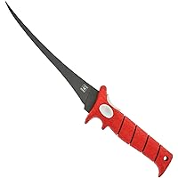 Bubba Blade 8 Inch Whiffie Extreme Flex Tapered Fillet Knife with Non-Slip Grip Handle