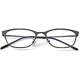 IGnaef Retro Rectangle Bayonetta Blue Light Blocking Glasses for Women Clear Office-Siren Style IF6233
