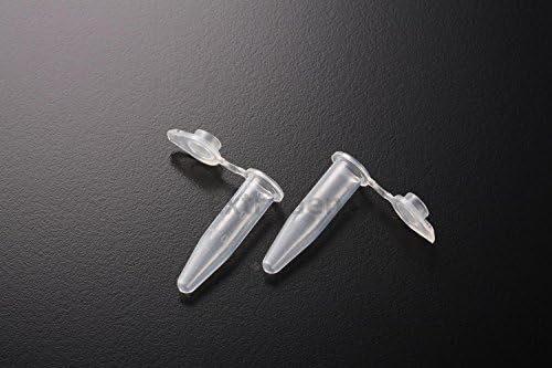 ExtraGene0.5 ml Microcentrifuge Tube, Color Clear Bag x 1000. Graduated, DNase/RNase Free, Max. 20,000 RCF, Polypropylene