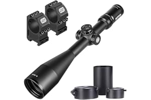SPINA OPTICS 6-36X56 SF Hunting Riflescope Mil Dot Reticle Scope with Side Parallax Turret Lock Reset Tactical Optical Sight 