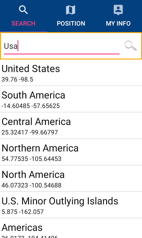US Rivers gps map navigator