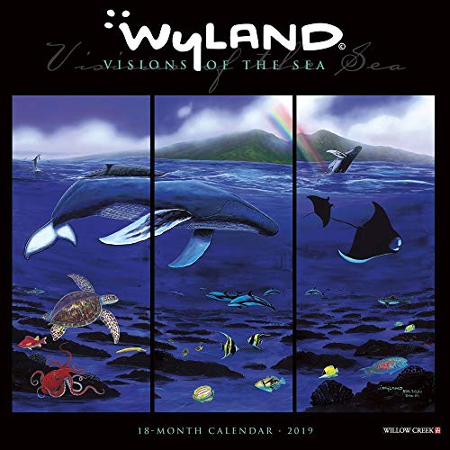 BEST Wyland Visions of the Sea 2019 Wall Calendar T.X.T