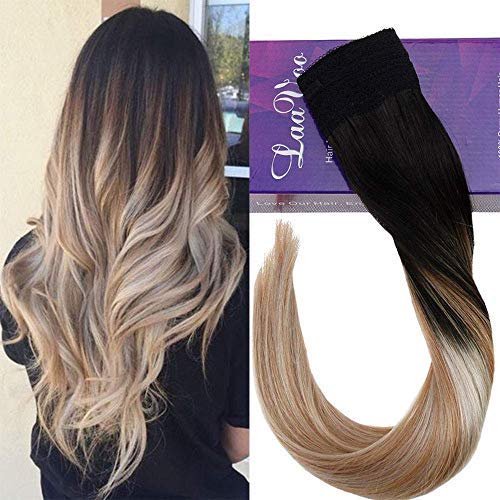 Amazon Com 20 Off Laavoo 14 Halo Hair Extensions Fish