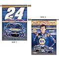 Chase Elliott 2 Sided NASCAR Vertical House Banner Flag 2017 NAPA Race Car