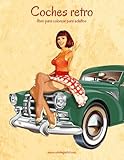 Image de Coches retro libro para colorear para adultos 1 (Volume 1) (Spanish Edition)