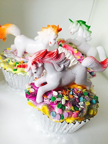 One Unicorn Dreams Cupcake Bath Bomb - Made in different colors - pink,blue,green,orange