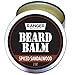 Spiced Sandalwood Beard Balm, Pure Natural Organic Leave In Conditioner with Natural Oils for Groomed Beards and Mustaches 2 oz by Ranger Grooming Co by Leven Rose