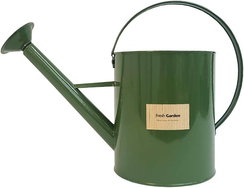 BFA Metal Watering Can with Removable Shower Head, 3.5L (0.92 gal) Retro Design Watering Can for Outdoor Indoor House Garden Plants (Khaki) : Garden & Outdoor
