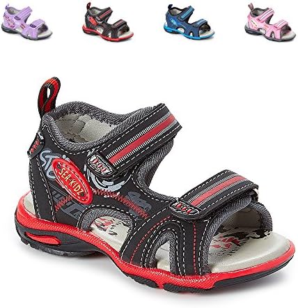1251 Black/Red Big Kid 5