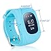 JUNEO GPS Smart Watch Tracker Kids /Elderly with Anti-lost, Pedometer,SOS,Dual Way Call with SIM Card Slot Remote Monitor Watches for Samsung,Android,Iphone Fast Ship from USA（without SIM card) (Blue)