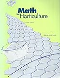 Paperback Math for Horticulture:Student Manual Book