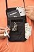 Travel Neck Wallet with RFID Blocking - 6 Compartment Neck Pouch Passport Holder Credit Card Protection
