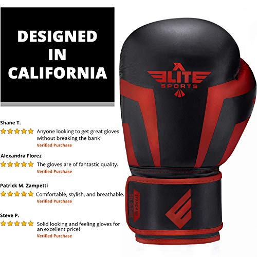 Boxing Gloves for Men, Women, and Kids, Elite Sports Kickboxing