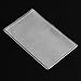 BCP 100pcs PVC Plastic Transparent Frosted Vertical ID Credit Card Holder Business Card Protector Sleeve