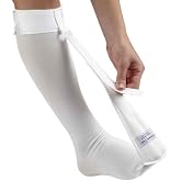 Strassburg Sock White Regular Size (fits calf size up to 15in around)