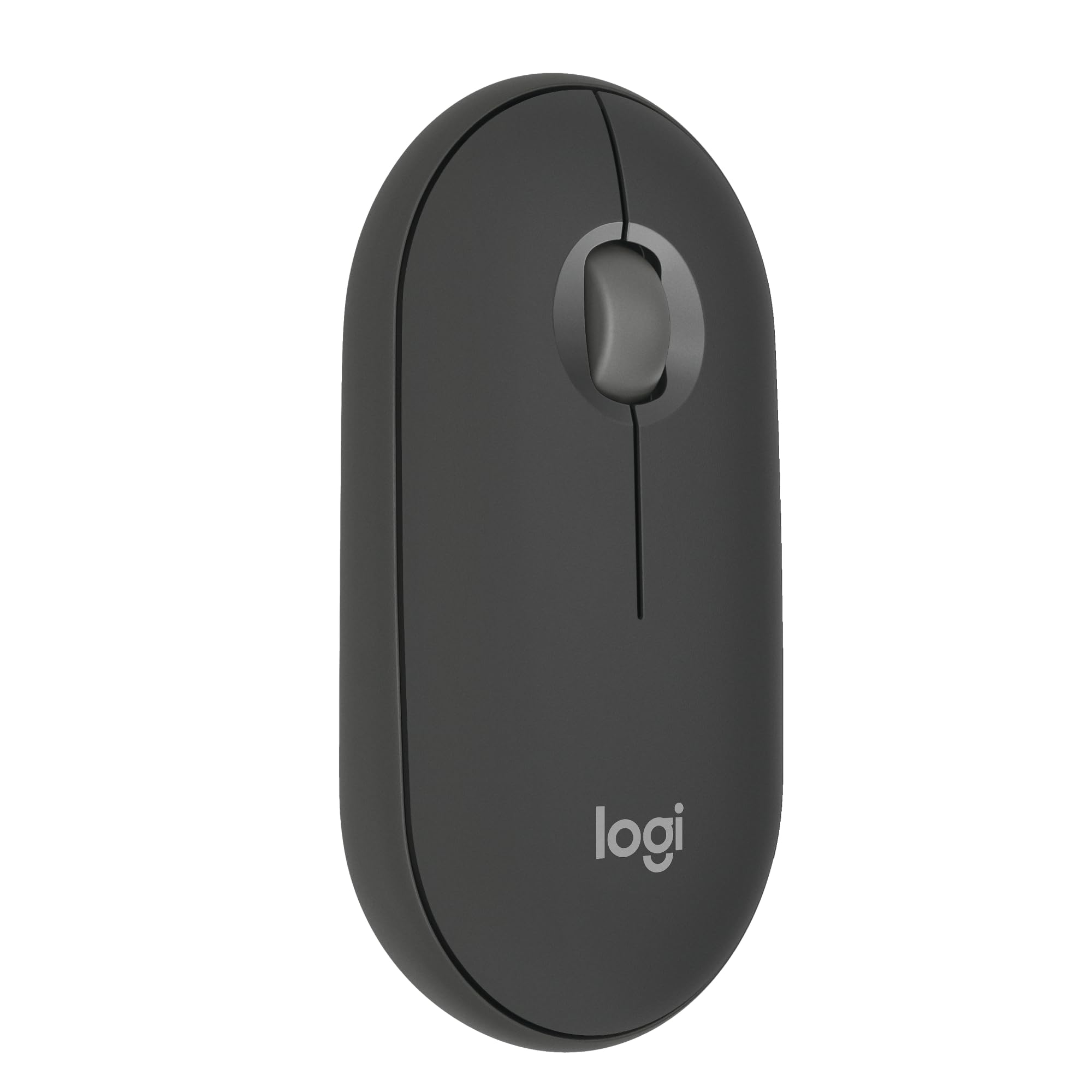 Mouse sem fio Logitech Pebble 2 M350s com Clique Silencioso, Design Slim Ambidestro, Conexão Bluetooth e Pilha Inclusa - Graf