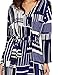 ROMWE Women's Bohemian Long Sleeve V neck Split Long Wrap Maxi Dress