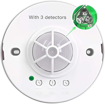 Sensky 360 Degree Ceiling Mounted Occupancy Sensor Time Delay