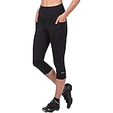 Terry Cycling Capris for Women Padded Bike Capris, Holster Hi-Rise High Waist Knicker, Regular & Plus Size Capris