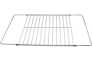 Wulankd Universal Adjustable Oven Cooker Shelf Rack, Telescopic Oven Cooker Shelf Rack, Extendable Oven Rack, Adjusting Range About 14 Inches - 26 Inches Wide