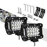 LED Light Bar Rigidhorse Triple Row 2 Pcs 5