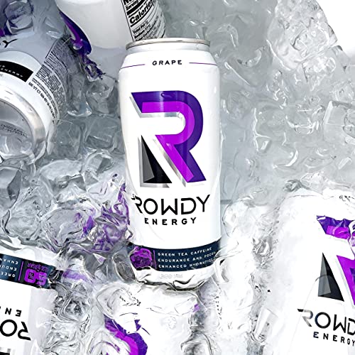Rowdy Energy Drink, 3 Flavor Variety Pack, 16 oz. (Pack of 12) Pricepulse