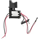 7.2-24V Cordless Drill Speed Control Switch, Reverse Trigger Switch Replacement with Small Light for Cordless Hand Drill