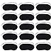 Wobe 30 pcs Black Eye Mask Cover, Sleep Mask with Nose Pad and Elastic Straps Comfortable Lightweight Blindfold Eyeshade Eyepatch for Kids Women Men for Travel Sleep or Party Supplies Game